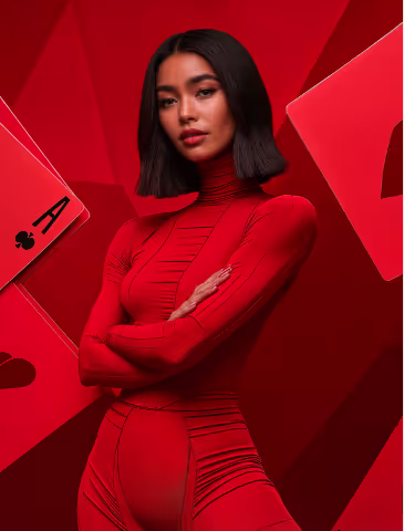 Red Suit Retouch