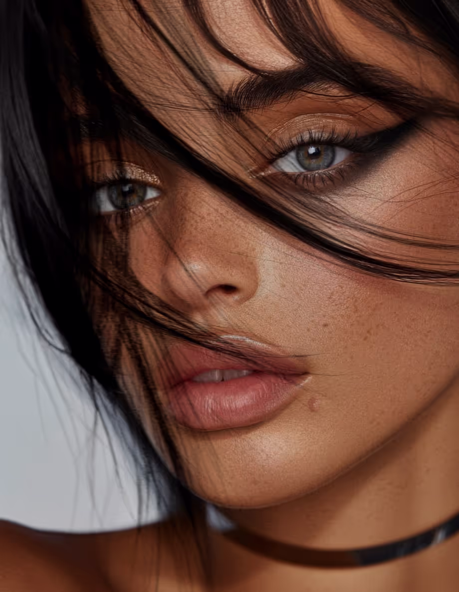 High-quality professional retouch for editorial photos.